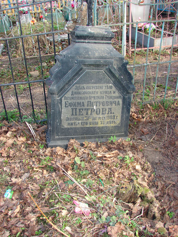 Петров Ефим Петрович Петров Ефим Петрович