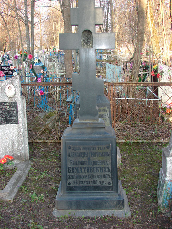 Коматовская Александра Григорьевна Коматовская Александра Григорьевна