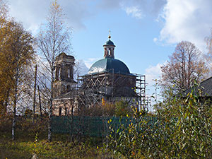 Воскресенская церковь, Торопово