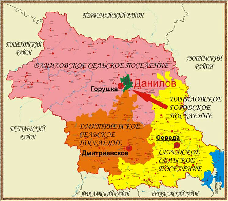 административная карта